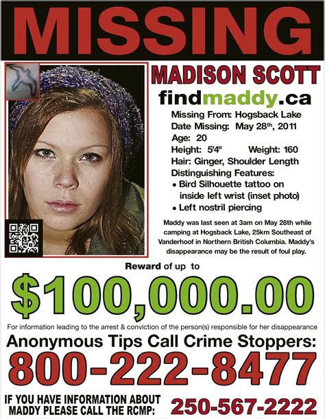 80 The Disappearance Of Madison Scott — Canadian True Crime