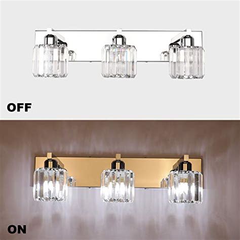 Aipsun Crystal Vanity Light Fixtures Modern Vanity Light For Bathroom