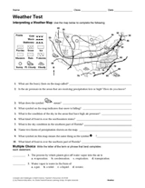 Worksheets, lesson plans, activities, etc. How Do You Read a Weather Map? - TeacherVision