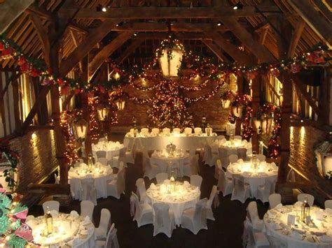From converted barns to traditional stone barns, check out weddingplanner.co.uk's fantastic array of barn wedding venues in your area. The Tithe barn decorated for Christmas - Wedding venue in ...