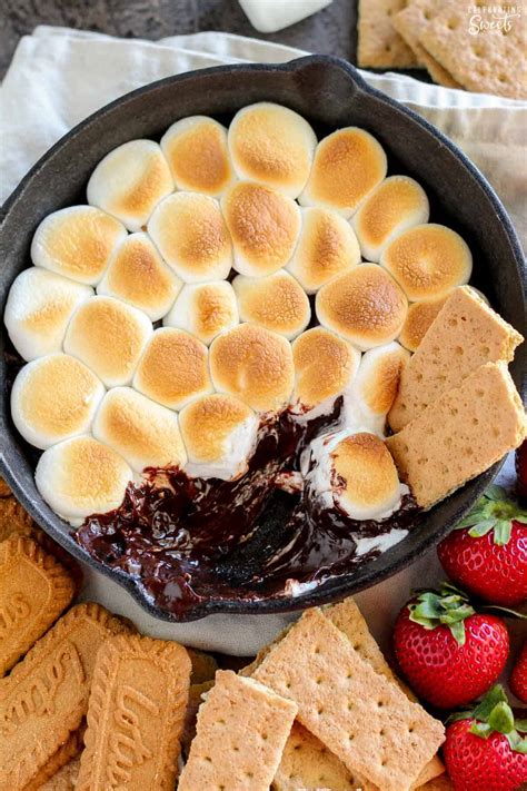 Easy S Mores Dip Minute Recipe Celebrating Sweets
