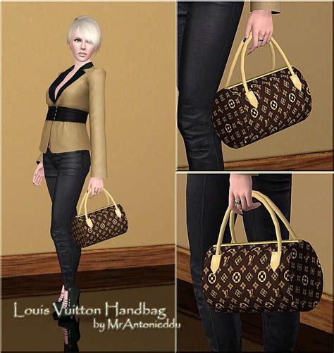 Maims3 Louis Vuitton Handbag Louisvuittonhandbagsartsy Sims 4