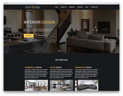 Https://tommynaija.com/home Design/interior Design Websites Templates