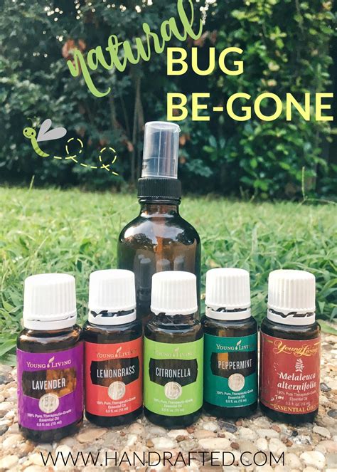 Bug Be Gone Essential Oil Repellent Spray Handrafted Essential