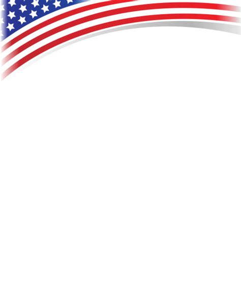 Top 60 American Flag Border Clip Art Vector Graphics And Illustrations