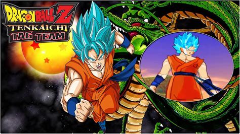 To play this game locally, you need to download a playstation portable emulator with the rom. Dragon Ball Z Tenkaichi Tag Team | Super Saiyan Blue Goku ...