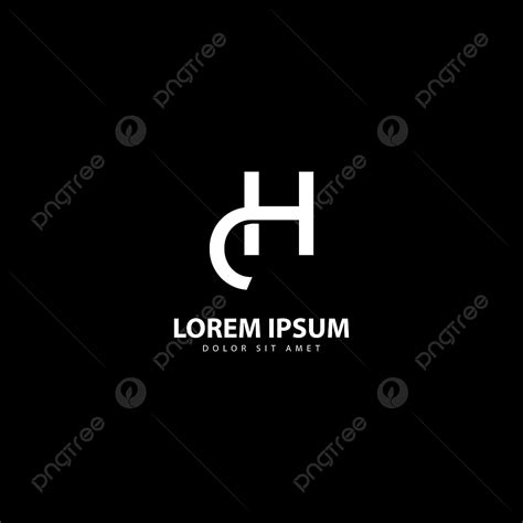 Gambar Huruf H Logo H Desain Vektor Huruf Dengan Warna Putih Huruf