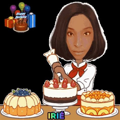 Happy Birthday Baking Cakes Gif Happy Birthday Baking Cakes Birthday