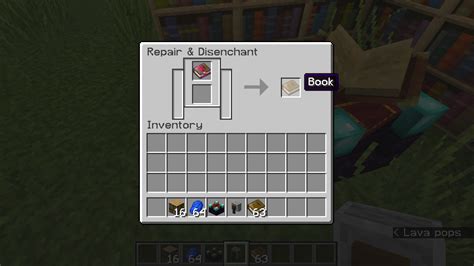Two tools of the same type can be placed in its gui slots to retrieve a tool with the combined durability plus an extra 5% durability. StackDisenchantedBooks (Fab... - Mods - Minecraft - CurseForge