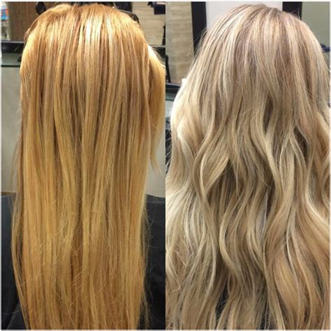 Toner is a product that netrualizes brassy hair to a platinum color. How to avoid brassy hair - Wedding Hair Style