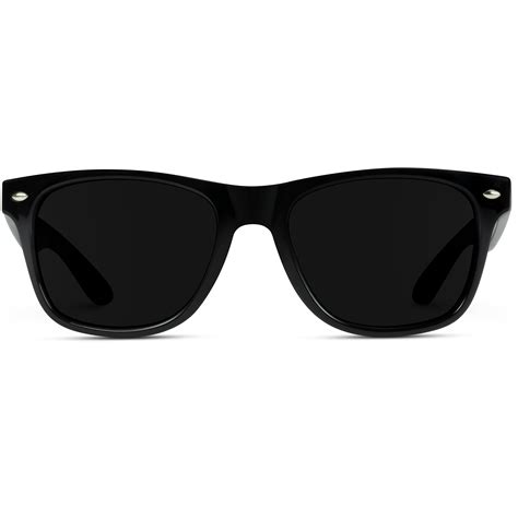 Wearme Pro Classic Polarized Square Horn Rimmed Men Women Retro Sunglasses