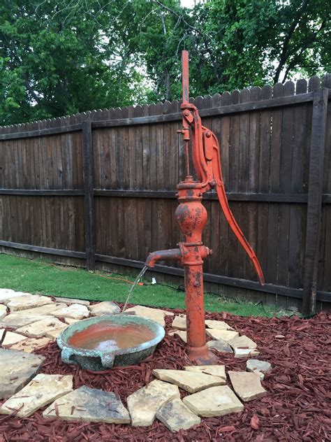 Water Pump Fountain Diy Water Pump Diy Garden Fountains Old Water Pumps