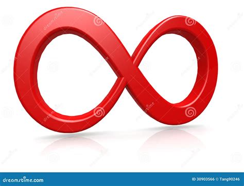 Red Infinity Royalty Free Stock Image Image 30903566