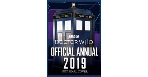 Doctor Who Official Annual 2019 By Doctor Who