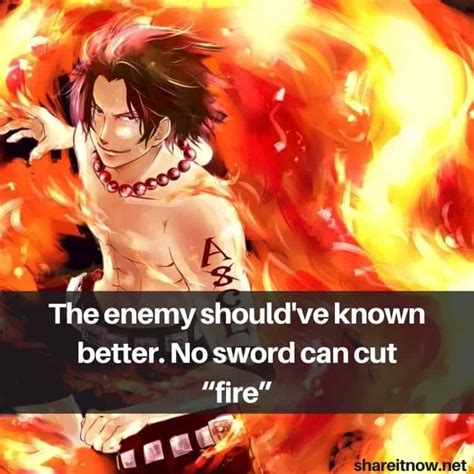 21 Best Portgas D Ace Quotes For One Piece Fans Manga Anime