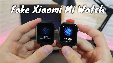 Fake Xiaomi Mi Watch Unbox Are They Different Youtube