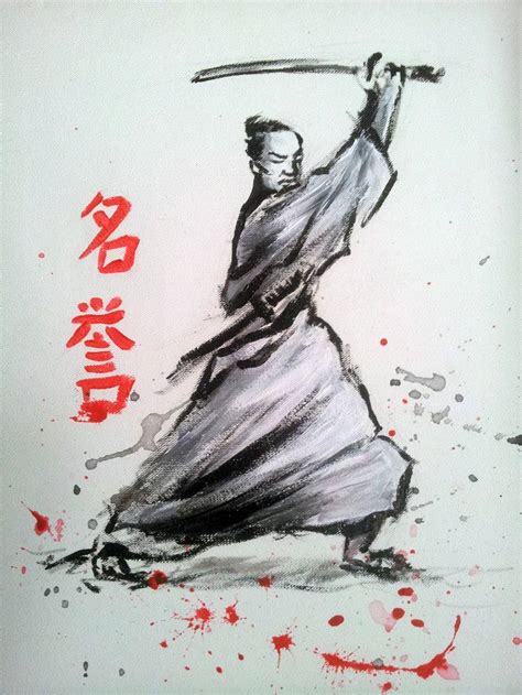 Samurai Painting By Jose Faedda Saatchi Art