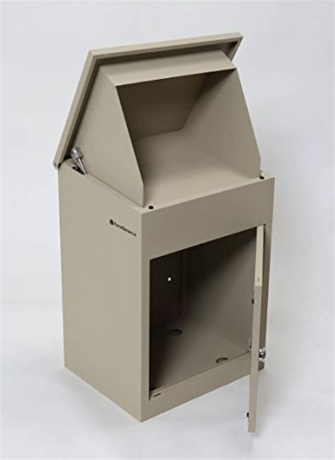 Mail drop box parcel drop box mailbox makeover diy mailbox mailbox ideas outdoor box outdoor storage outdoor projects home projects. Large Secure & Lockable Home Delivery Parcel Box and ...