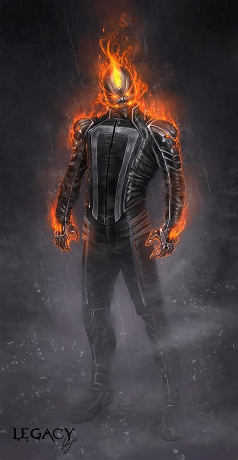 How I D Want Ghost Rider To Look In Game Image By Legacy Legacy On