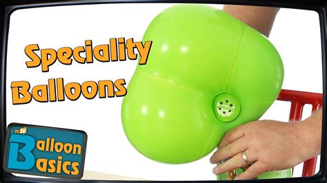 Inflating Speciality Balloons Balloon Basics 32 Youtube