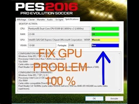 I need it for games such laptop's main ram as a temporary vram when it runs the actual vram space. TÉLÉCHARGER GPU VRAM 512MB PES 2016 GRATUITEMENT