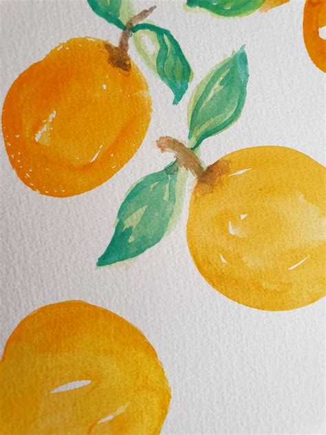 Watercolor Fruit Easy Watercolor Fruit Fruit Painting Easy Paintings