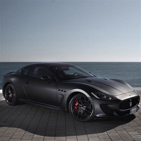Maserati Gran Turismo Matte Black Repost Inspirationalmotors
