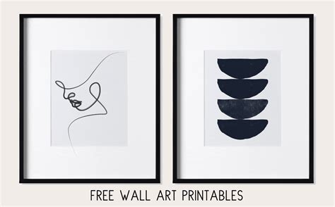 Printable Wall Decor Free Easy To Print At Home Modern Designs