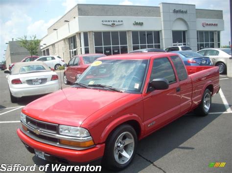 2003 Victory Red Chevrolet S10 Ls Extended Cab 17172022