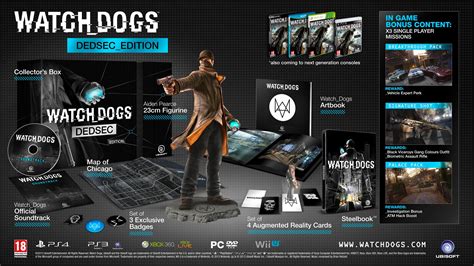 Watch Dogs Wii U Na Plus Dédition Dedsec Ou Vigilante Nintendo Wii