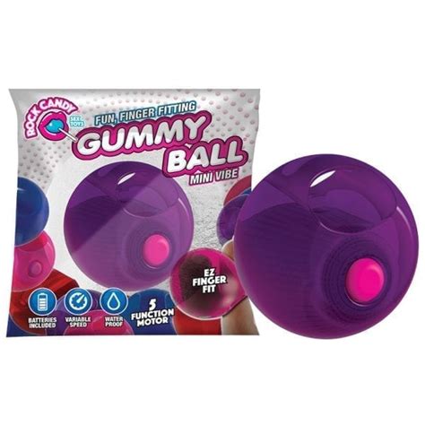 Rock Candy Gummy Balls Purple Kkitty Products