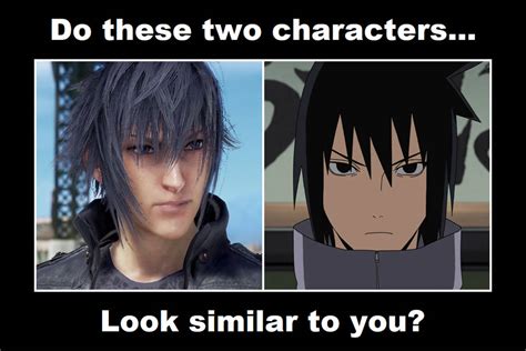 Do Noctis And Sasuke Look Similar To You By Kusuri Shibata On Deviantart