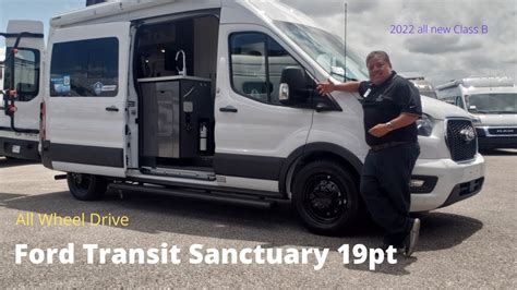 Class B Rv Ford Transit Sanctuary 19pt Youtube