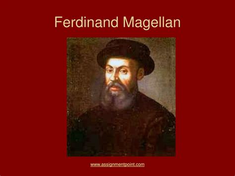 Ppt Presentation On Ferdinand Magellan Powerpoint Presentation Free