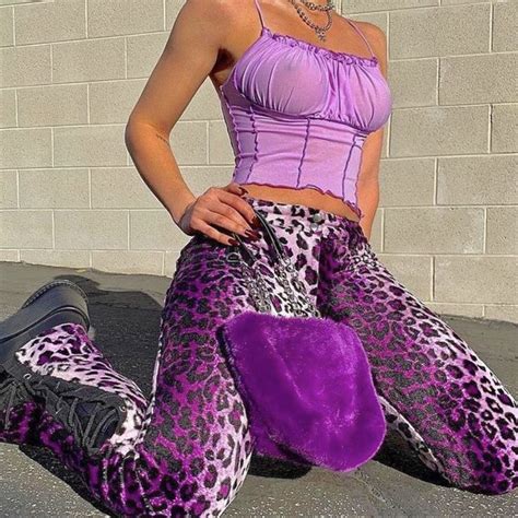 Purple Aesthetic Fashion Purple Outfits Pretty Outfits