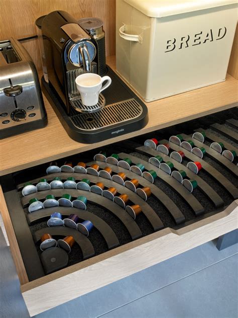 ☕ 120 nespresso coffee capsules bundle includes: Nespresso drawer - Contemporary - Kitchen - London - by ...