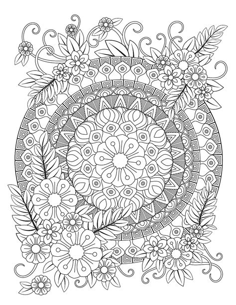 Mandala Coloring Pages Printable Coloring Pages Of Mandalas For Adults