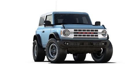 Custom Order 2023 Ford Bronco Advanced 4x4 Heritage Limited 2 Door 4wd