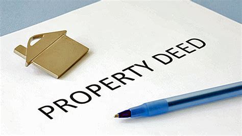 How To Transfer A Real Estate Deed