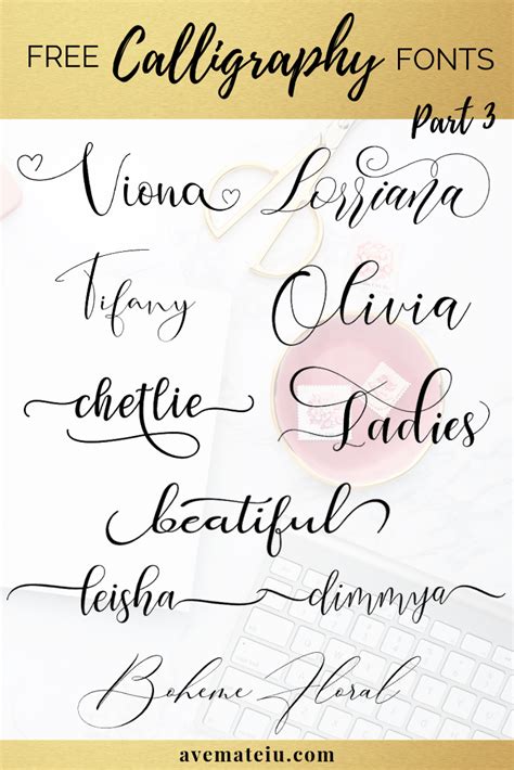 76 Best Of Calligraphy Fonts Wordpress Fulton