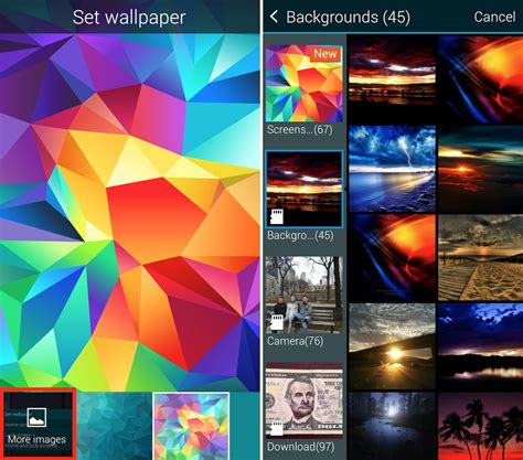 How To Change Your Galaxy S5 Wallpaper