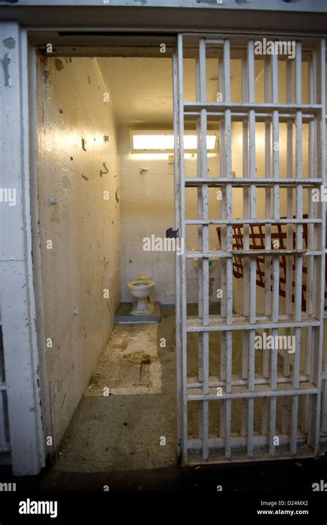 Jail Cells And Interior Of Old Maryland House Of Corrections Jessup