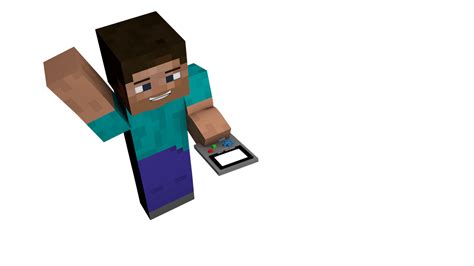 Minecraft 3d Character Render Ice Graphics