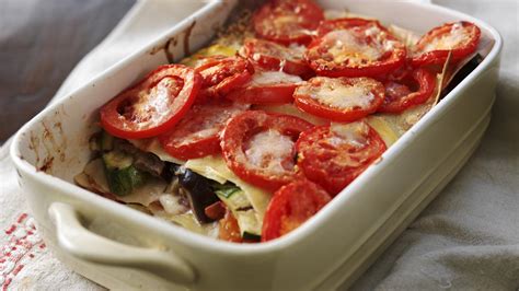Roasted Vegetable Lasagne Recipe Bbc Food