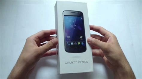 Galaxy Nexus Unboxing Arabic فتح صندوق جهاز جوجل جالكسي نيكسوس Youtube