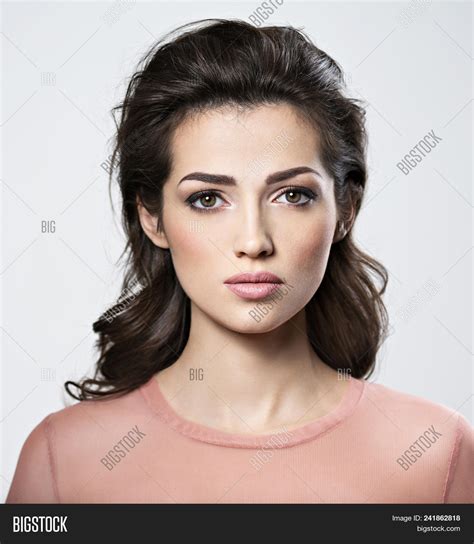 Portrait Brunette Image And Photo Free Trial Bigstock