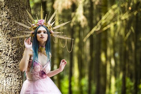 Costume Play Sensual Magnificent Crowned Forest Nymph Wit… Flickr