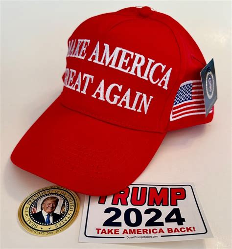 Trump Hat2024large Lettermagared 2 Decals Ebay