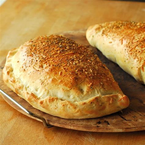 Calzones Recipe Basically Make Pizza Dough Roll It Out Stuff And