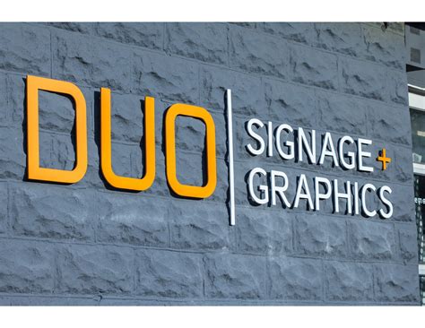 Duo Signage Graphics Mormile Creative
